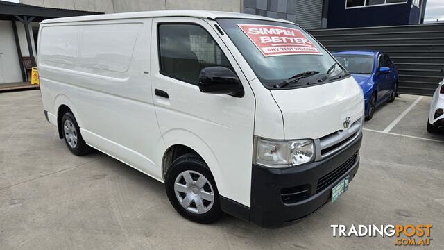 2007 Toyota Hiace TRH201R LWB Van Automatic