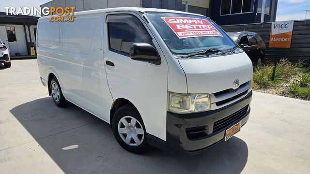 2008 Toyota Hiace TRH201R LWB Van Manual