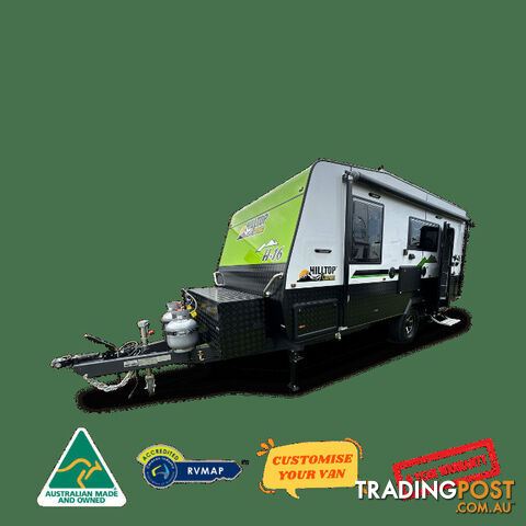 H16 SINGLE AXLE CARAVAN