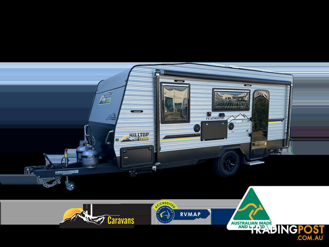 FEATHERTOP â 17â6 SINGLE AXLE REAR DOOR CARAVAN