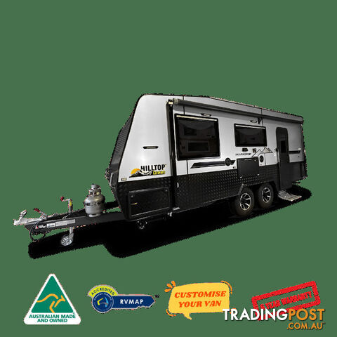 FEATHERTOP â 19.6â² DUAL AXLE REAR DOOR CARAVAN