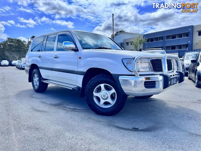 2002 TOYOTA LANDCRUISER GXL(4X4) HDJ100R 4D WAGON