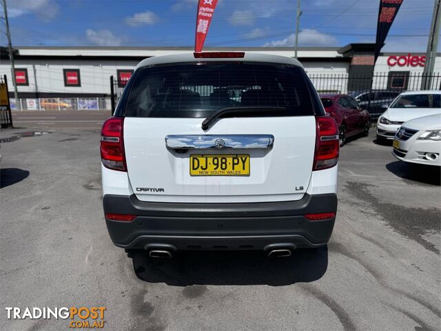 2016 HOLDEN CAPTIVA 5LS(FWD) CGMY17 4D WAGON