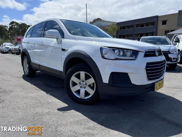 2016 HOLDEN CAPTIVA 5LS(FWD) CGMY17 4D WAGON