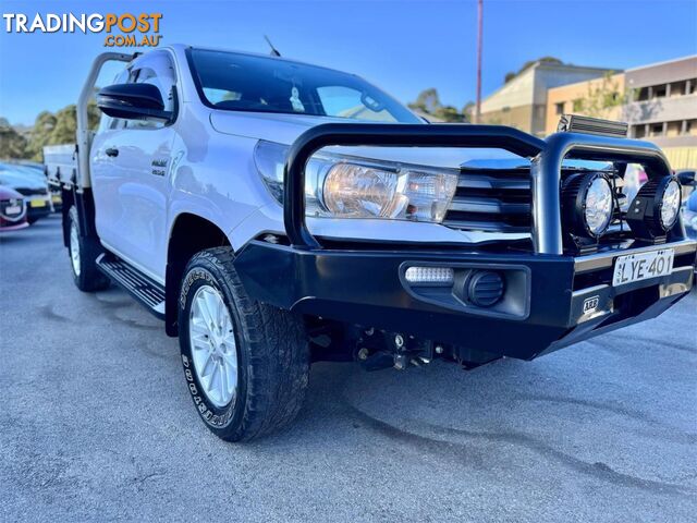 2018 TOYOTA HILUX SR(4X4) GUN126RMY19 X CAB C/CHAS