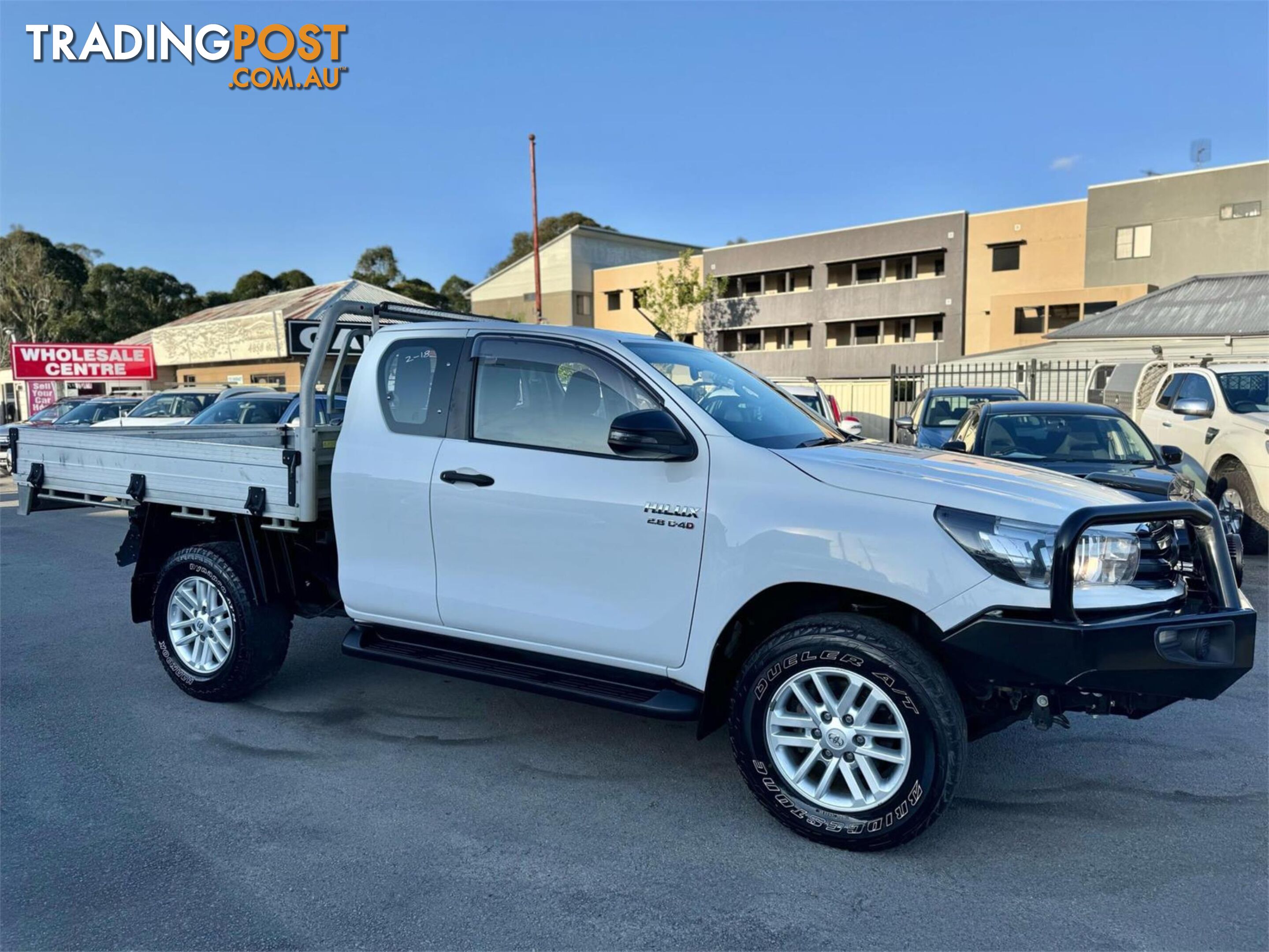 2018 TOYOTA HILUX SR(4X4) GUN126RMY19 X CAB C/CHAS