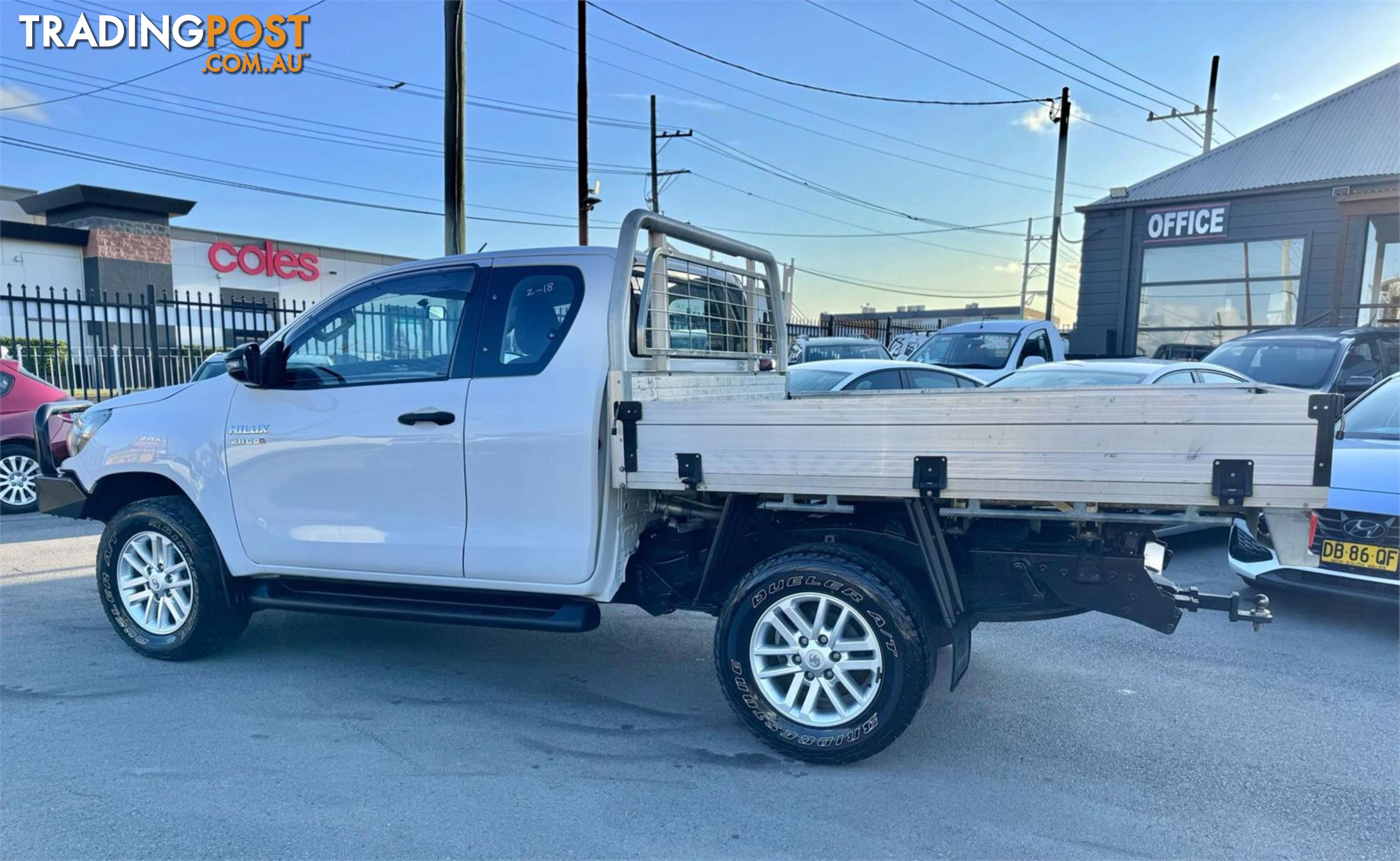 2018 TOYOTA HILUX SR(4X4) GUN126RMY19 X CAB C/CHAS