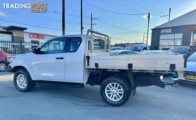 2018 TOYOTA HILUX SR(4X4) GUN126RMY19 X CAB C/CHAS