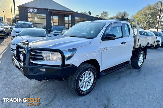 2018 TOYOTA HILUX SR(4X4) GUN126RMY19 X CAB C/CHAS