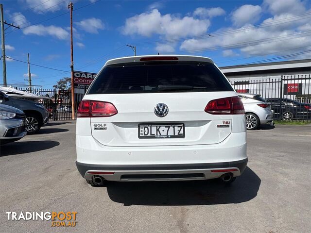 2016 VOLKSWAGEN GOLF ALLTRACK132TSI AUMY17 4D WAGON