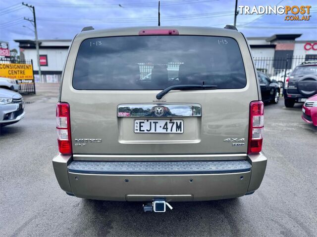 2007 DODGE NITRO SXT KA 4D WAGON