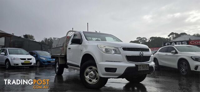 2014 HOLDEN COLORADO DX(4X4) RGMY15 C/CHAS
