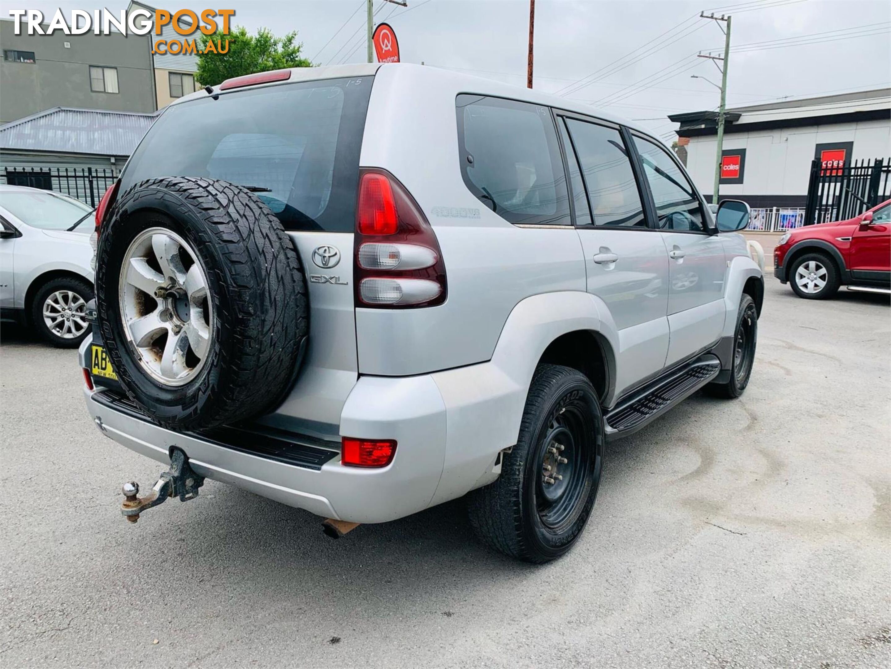 2004 TOYOTA LANDCRUISER PRADOGXL(4X4) GRJ120R 4D WAGON