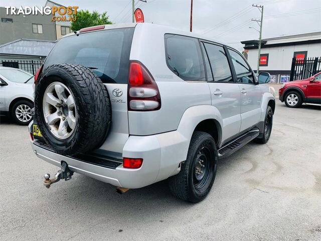 2004 TOYOTA LANDCRUISER PRADOGXL(4X4) GRJ120R 4D WAGON