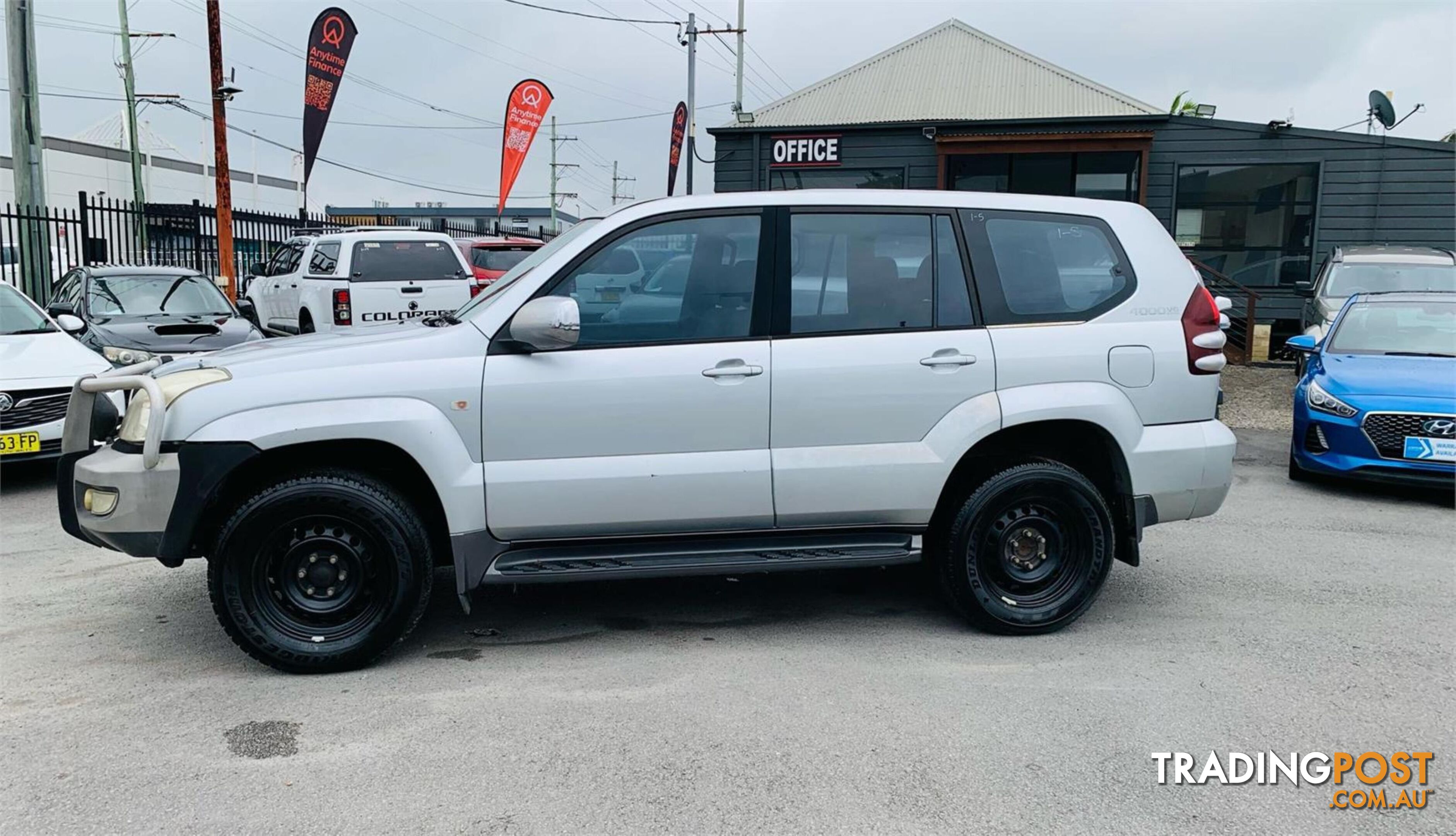 2004 TOYOTA LANDCRUISER PRADOGXL(4X4) GRJ120R 4D WAGON