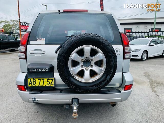 2004 TOYOTA LANDCRUISER PRADOGXL(4X4) GRJ120R 4D WAGON