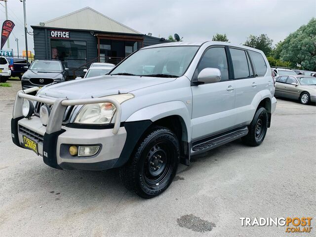 2004 TOYOTA LANDCRUISER PRADOGXL(4X4) GRJ120R 4D WAGON