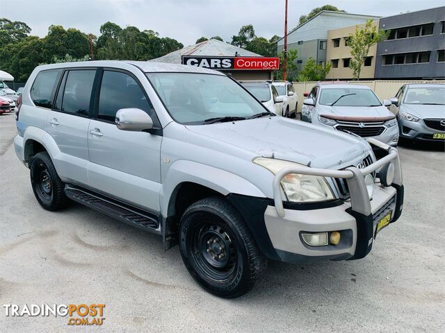 2004 TOYOTA LANDCRUISER PRADOGXL(4X4) GRJ120R 4D WAGON