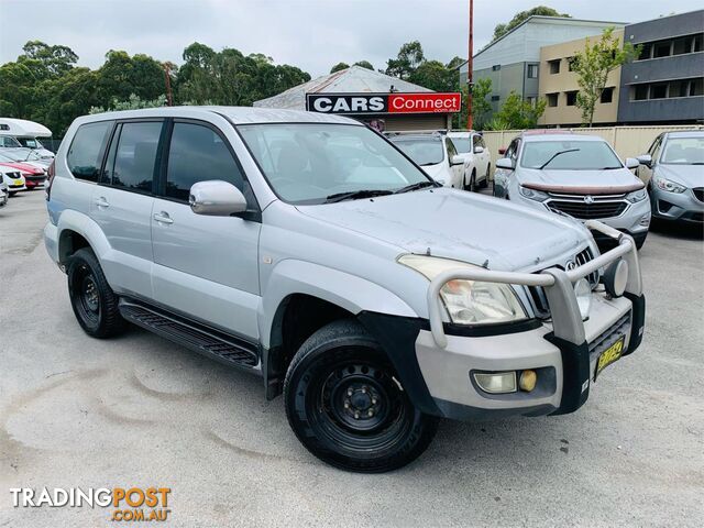 2004 TOYOTA LANDCRUISER PRADOGXL(4X4) GRJ120R 4D WAGON