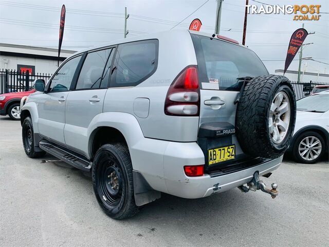 2004 TOYOTA LANDCRUISER PRADOGXL(4X4) GRJ120R 4D WAGON