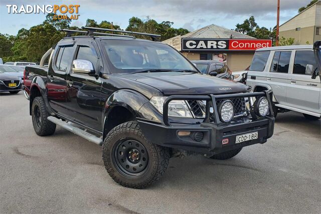 2011 nissan navara st d40 auto 4x4 dual cab