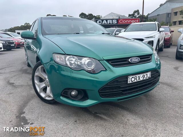 2012 FORD FALCON XR6 FGMK2 4D SEDAN