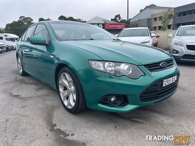 2012 FORD FALCON XR6 FGMK2 4D SEDAN