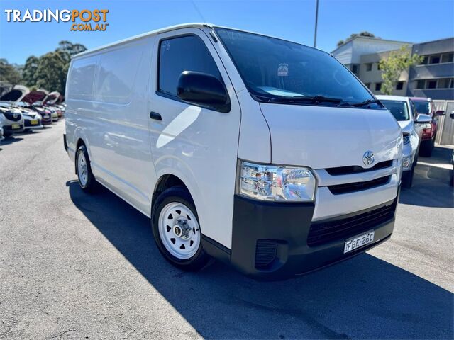 2014 TOYOTA HIACE LWB KDH201RMY14 4D VAN