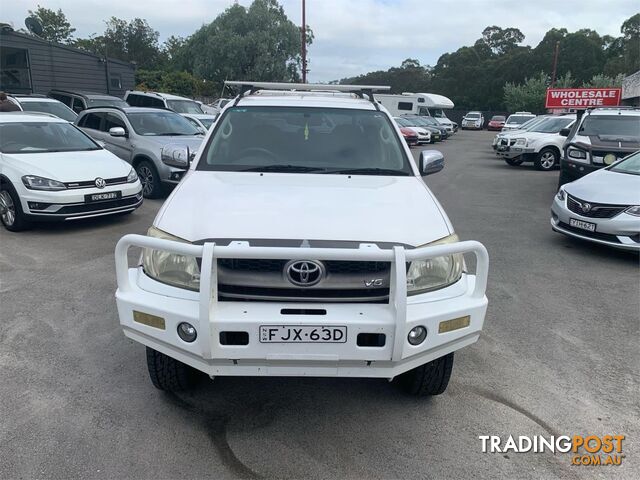 2008 TOYOTA HILUX SR5(4X4) GGN25R07UPGRADE DUAL CAB P/UP