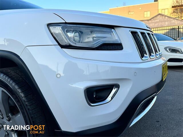 2013 JEEP GRANDCHEROKEE LIMITED(4X4) WKMY14 4D WAGON