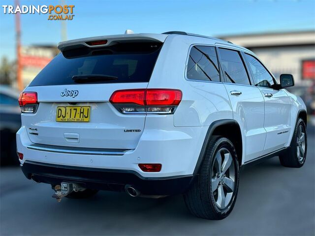 2013 JEEP GRANDCHEROKEE LIMITED(4X4) WKMY14 4D WAGON