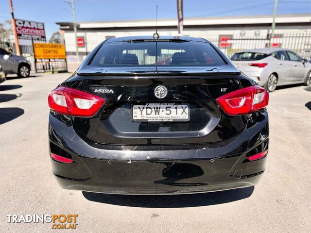 2017 HOLDEN ASTRA LT BLMY17 4D SEDAN