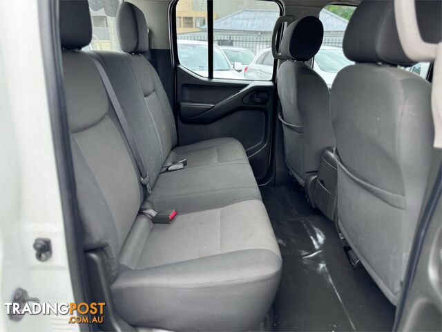 2012 NISSAN NAVARA RX(4X2) D40MY11 DUAL CAB P/UP