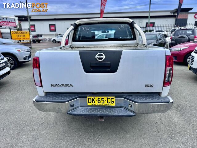 2012 NISSAN NAVARA RX(4X2) D40MY11 DUAL CAB P/UP