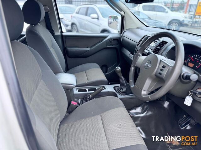 2012 NISSAN NAVARA RX(4X2) D40MY11 DUAL CAB P/UP