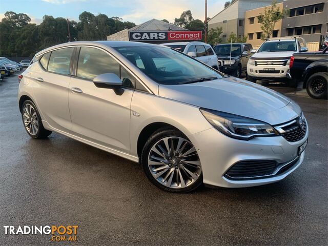 2017 HOLDEN ASTRA RS V BKMY17 5D HATCHBACK