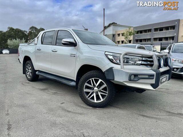 2016 TOYOTA HILUX SR5(4X4) GUN126R DUAL CAB UTILITY