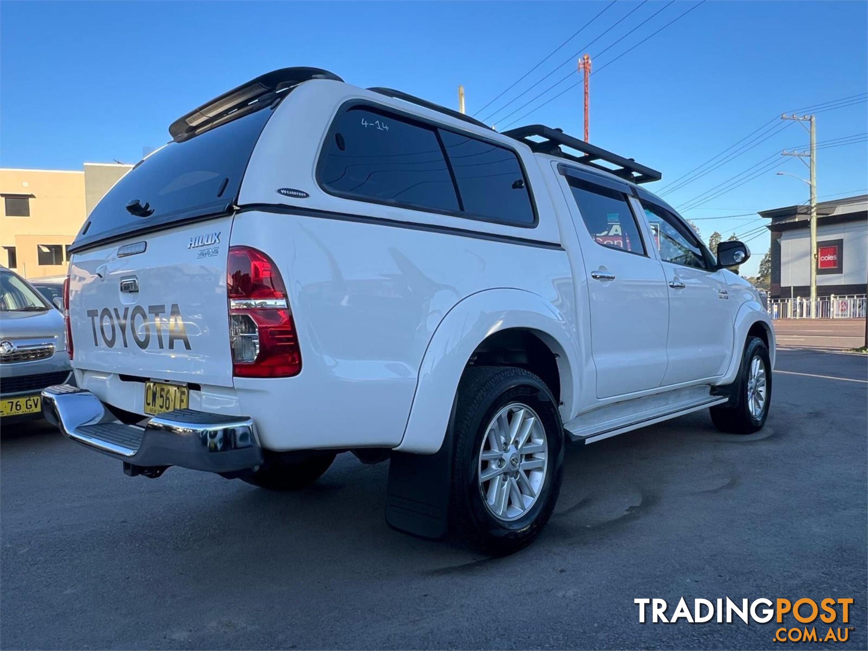 2014 TOYOTA HILUX SR5(4X4) KUN26RMY14 DUAL CAB P/UP