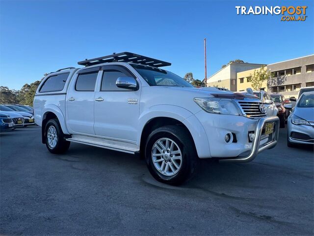 2014 TOYOTA HILUX SR5(4X4) KUN26RMY14 DUAL CAB P/UP