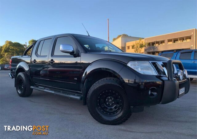 2013 NISSAN NAVARA ST X550(4X4) D40MY12 DUAL CAB UTILITY