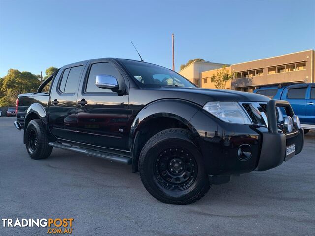 2013 NISSAN NAVARA ST X550(4X4) D40MY12 DUAL CAB UTILITY