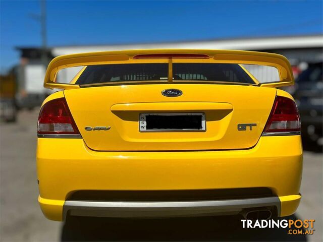 2005 FORD FPV GT BAMKII 4D SEDAN