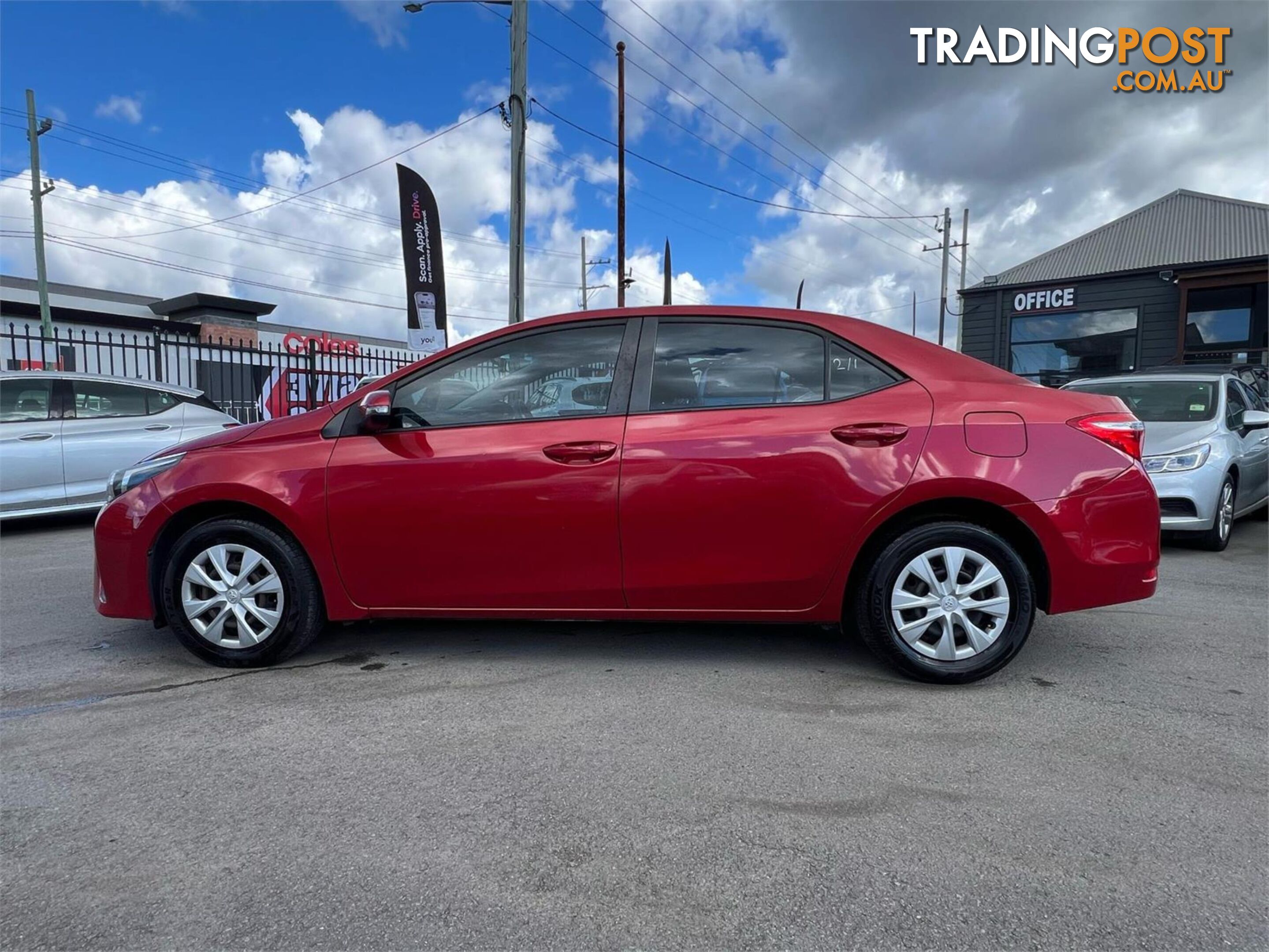 2014 TOYOTA COROLLA ASCENT ZRE172R 4D SEDAN