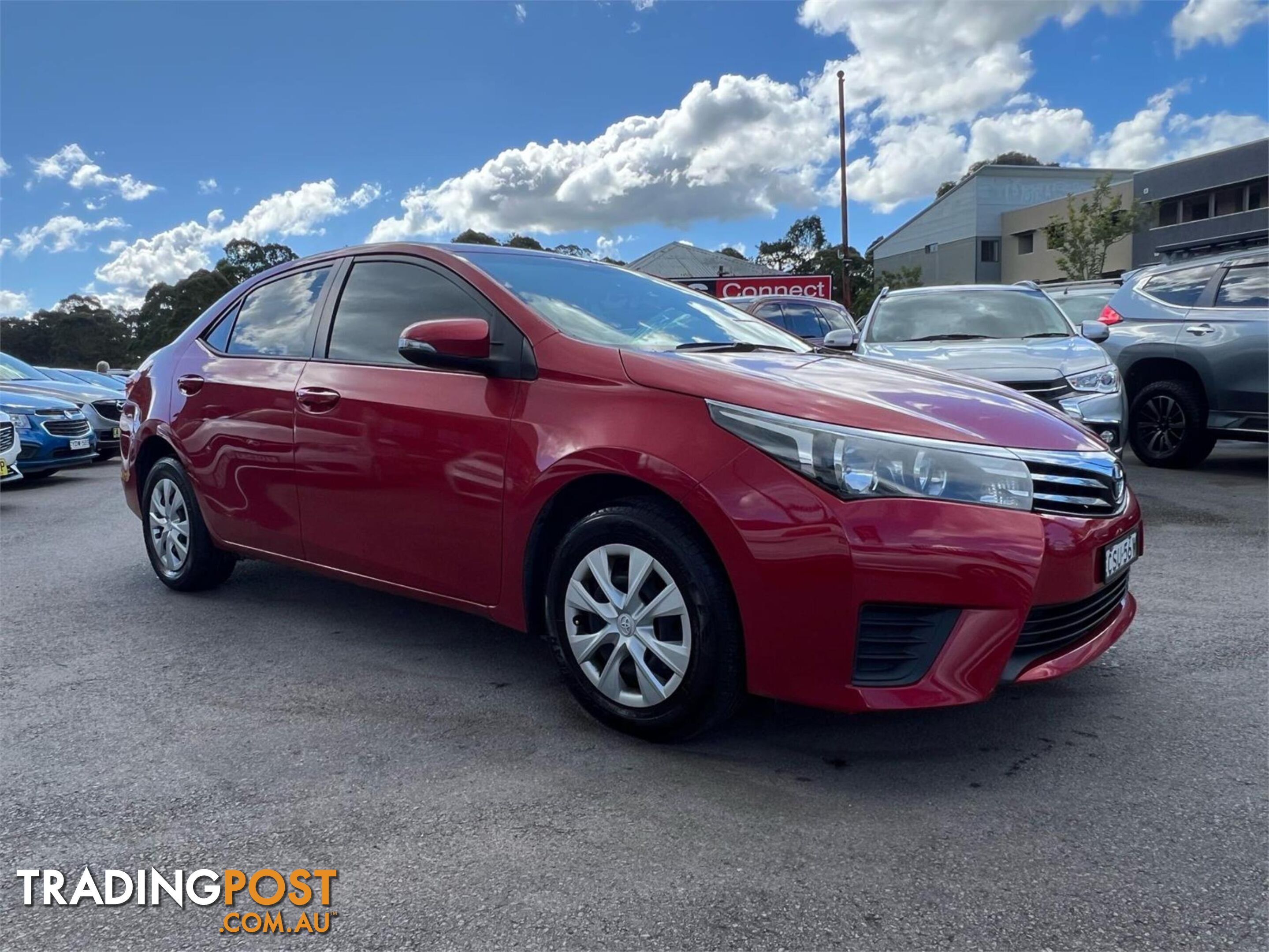 2014 TOYOTA COROLLA ASCENT ZRE172R 4D SEDAN