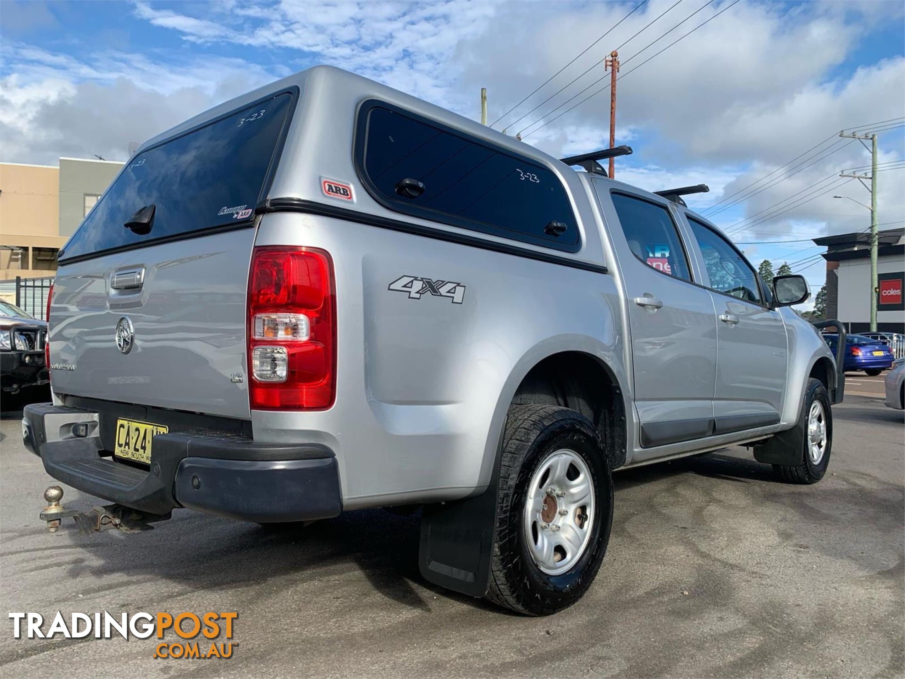 2015 HOLDEN COLORADO LS(4X4) RGMY15 C/CHAS