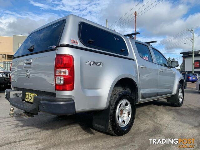 2015 HOLDEN COLORADO LS(4X4) RGMY15 C/CHAS