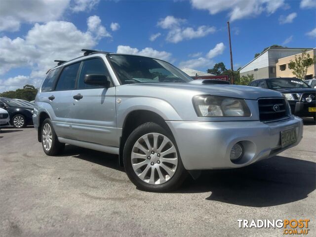 2003 SUBARU FORESTER XSLUXURY MY03 4D WAGON