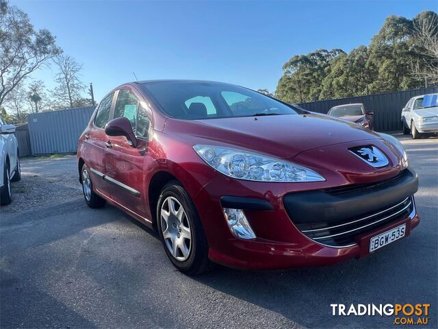 2008 PEUGEOT 308 XS  5D HATCHBACK