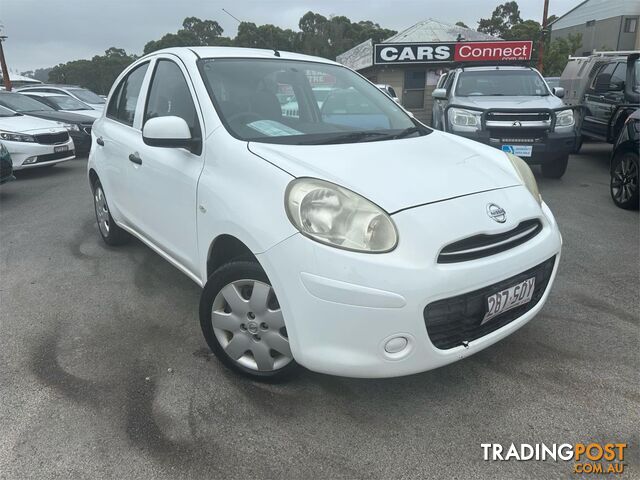 2012 NISSAN MICRA ST L K13 5D HATCHBACK