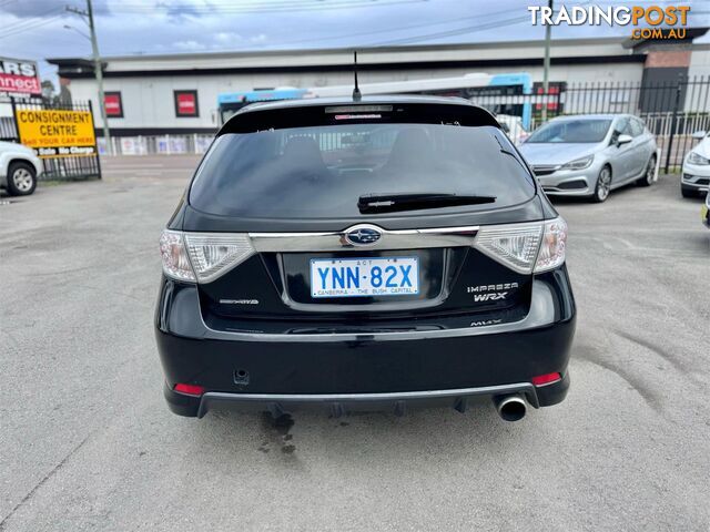 2009 SUBARU IMPREZA WRX(AWD) MY09 5D HATCHBACK